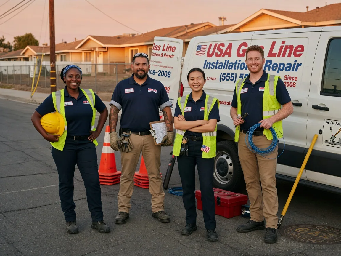 Gas Line Installation company in North Salem, IN